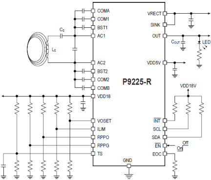 P9225-R - Application Circuit