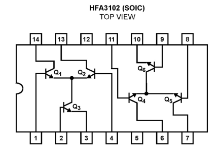 HFA3102 Functional Diagram